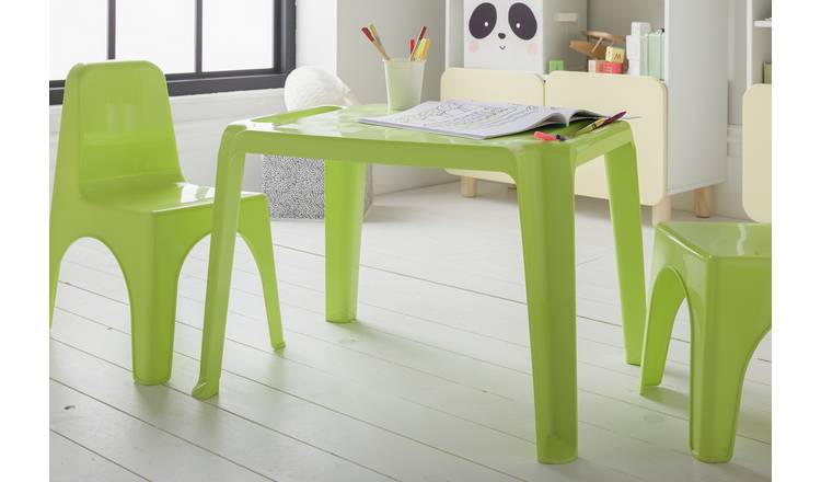 Argos Home Kids Bica Plastic Table - Lime