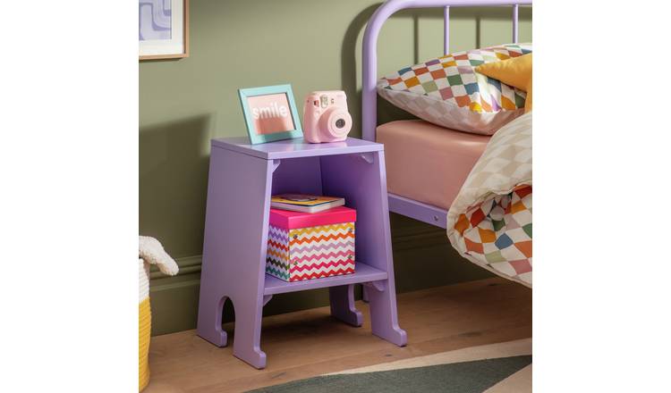 Habitat Kids Darby Bedside Table - Lilac