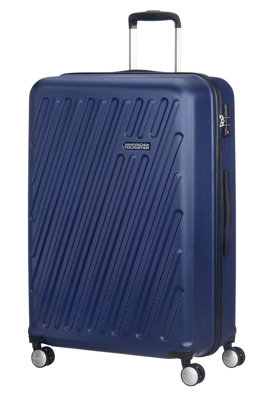 American Tourister Hypercube Hard Large Suitcase - Navy