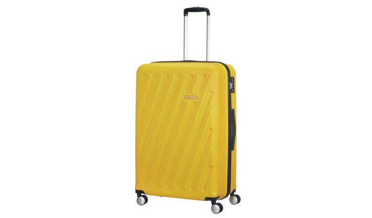 American Tourister Hypercube Hard Medium Suitcase - Yellow