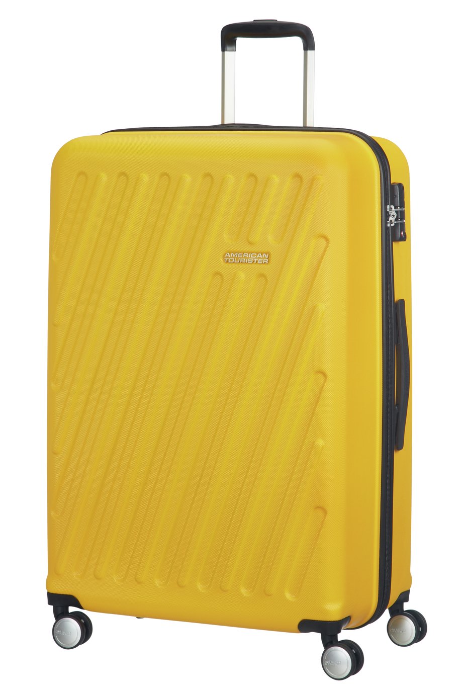 yellow suitcase