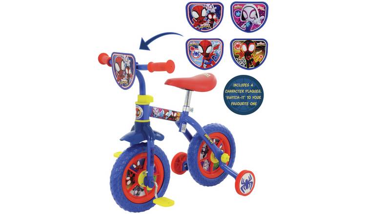 Buy Spidey Friends 2 in 1 10 Inch Wheel Size Training Bike