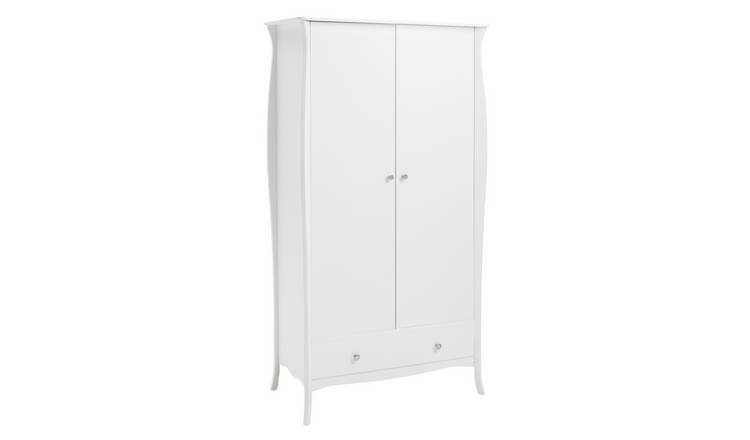 Argos Home 2 Door 1 Drawer Wardrobe - White