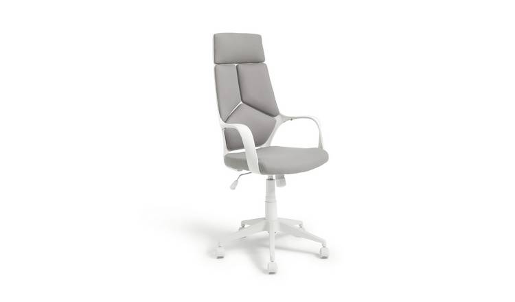 Buy Habitat Alma High Back Ergonomic Office Chair Grey Argos