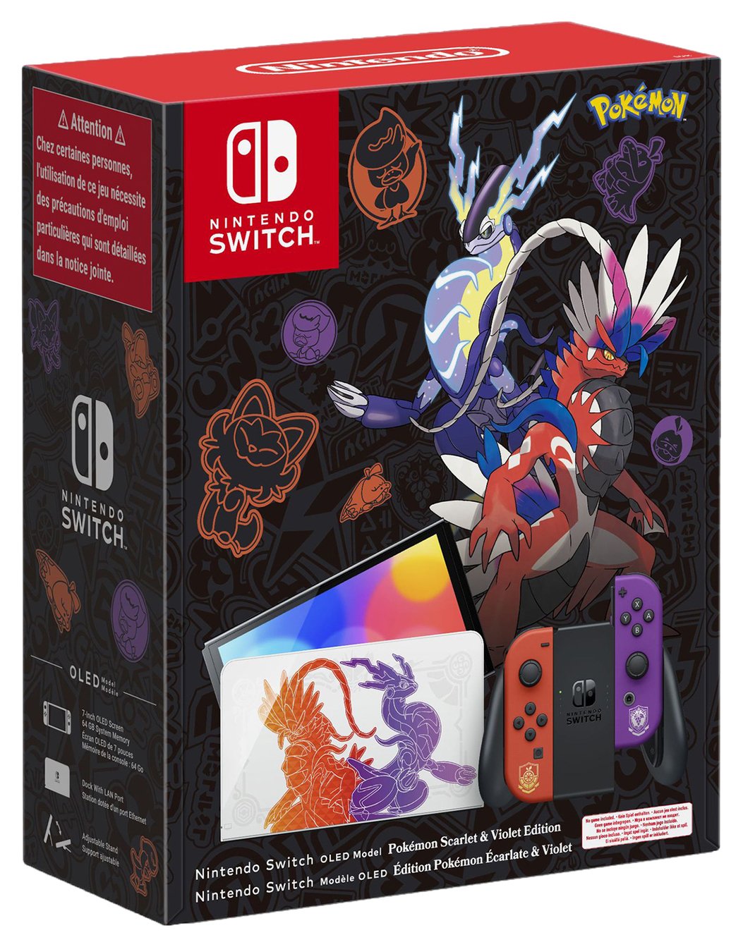 Nintendo Switch OLED Model Console - Pokémon Edition