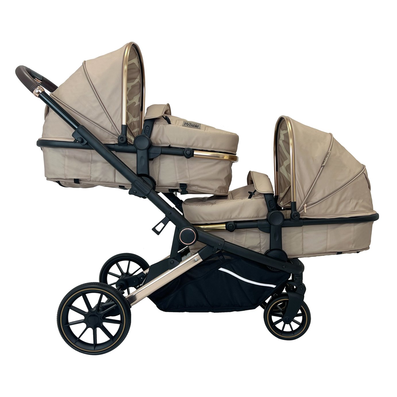 My Babiie MB33 Dani Dyer Giraffe Tandem Pushchair