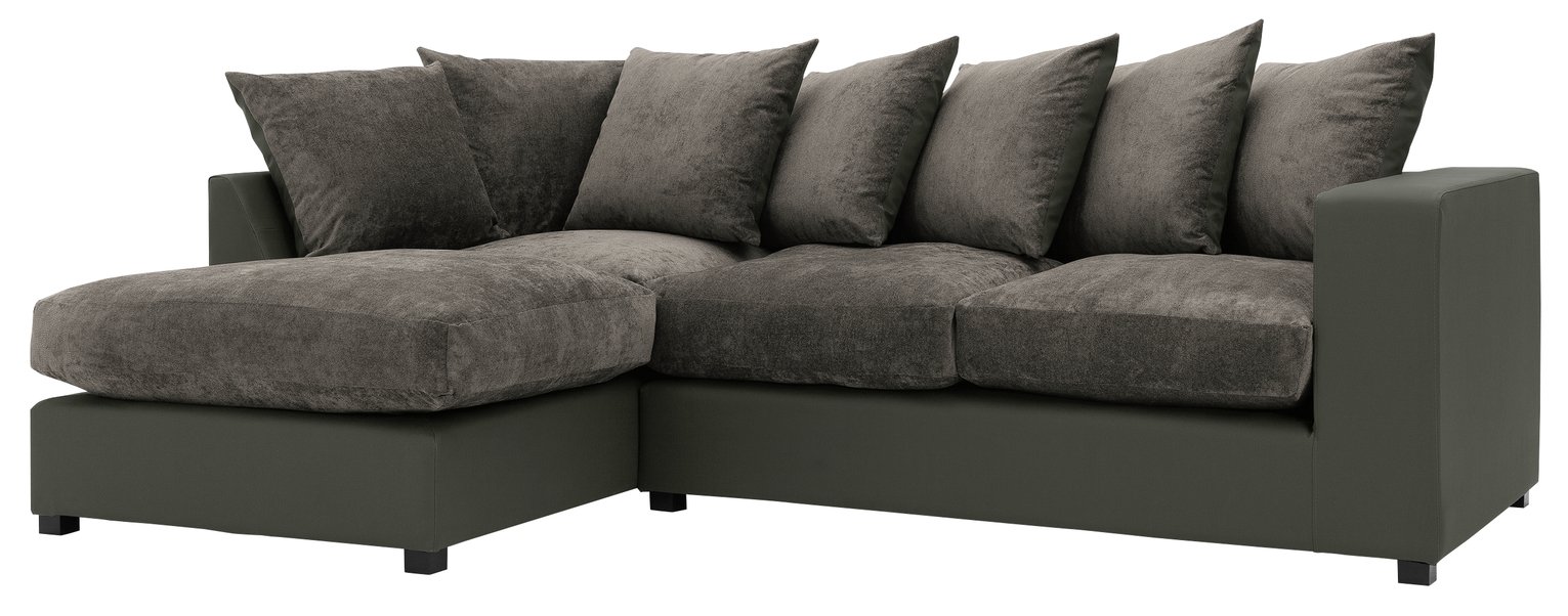 Argos Home Hartley Large Left Corner Fabric Sofa Review