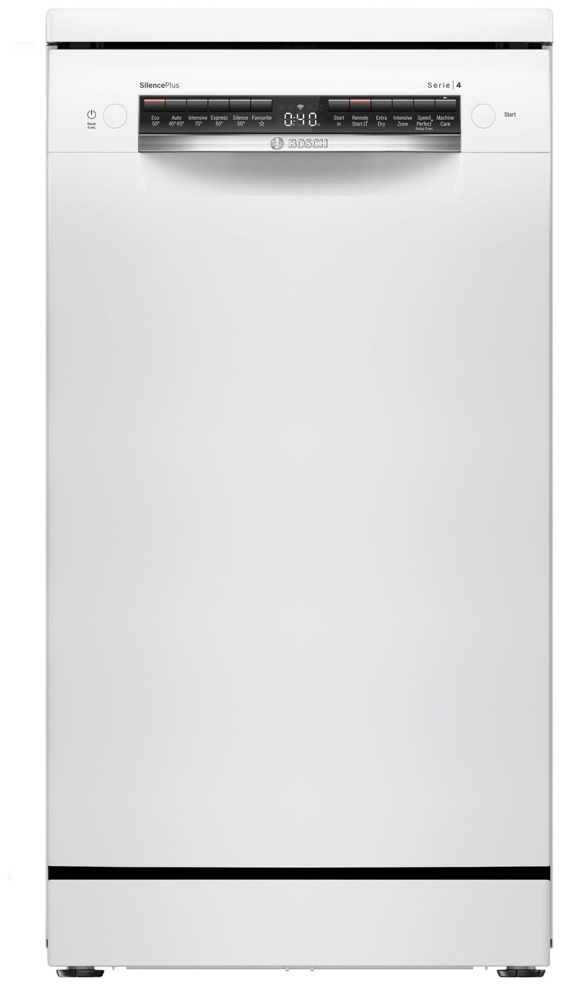 Bosch SPS4HMW49G Slim Line Dishwasher - White