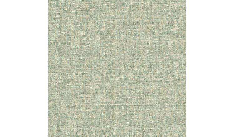 Esselle Home Textured Weave Sage Wallpaper