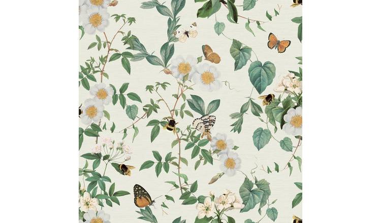 Arthouse Bumblebee Trail Cream Wallpaper