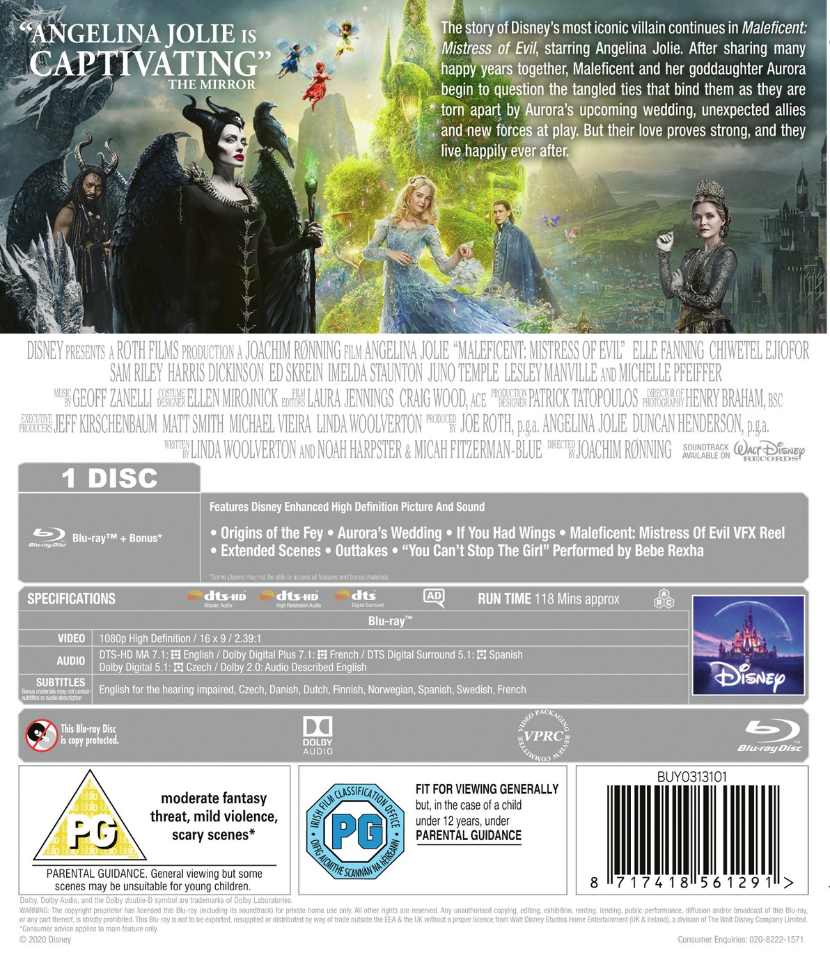 Maleficent: Mistress of Evil Blu-Ray Review