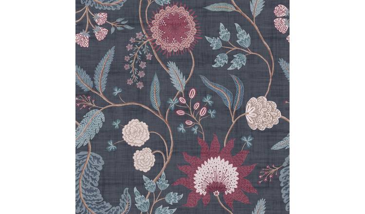 Esselle Home Fable Trail Blue Wallpaper