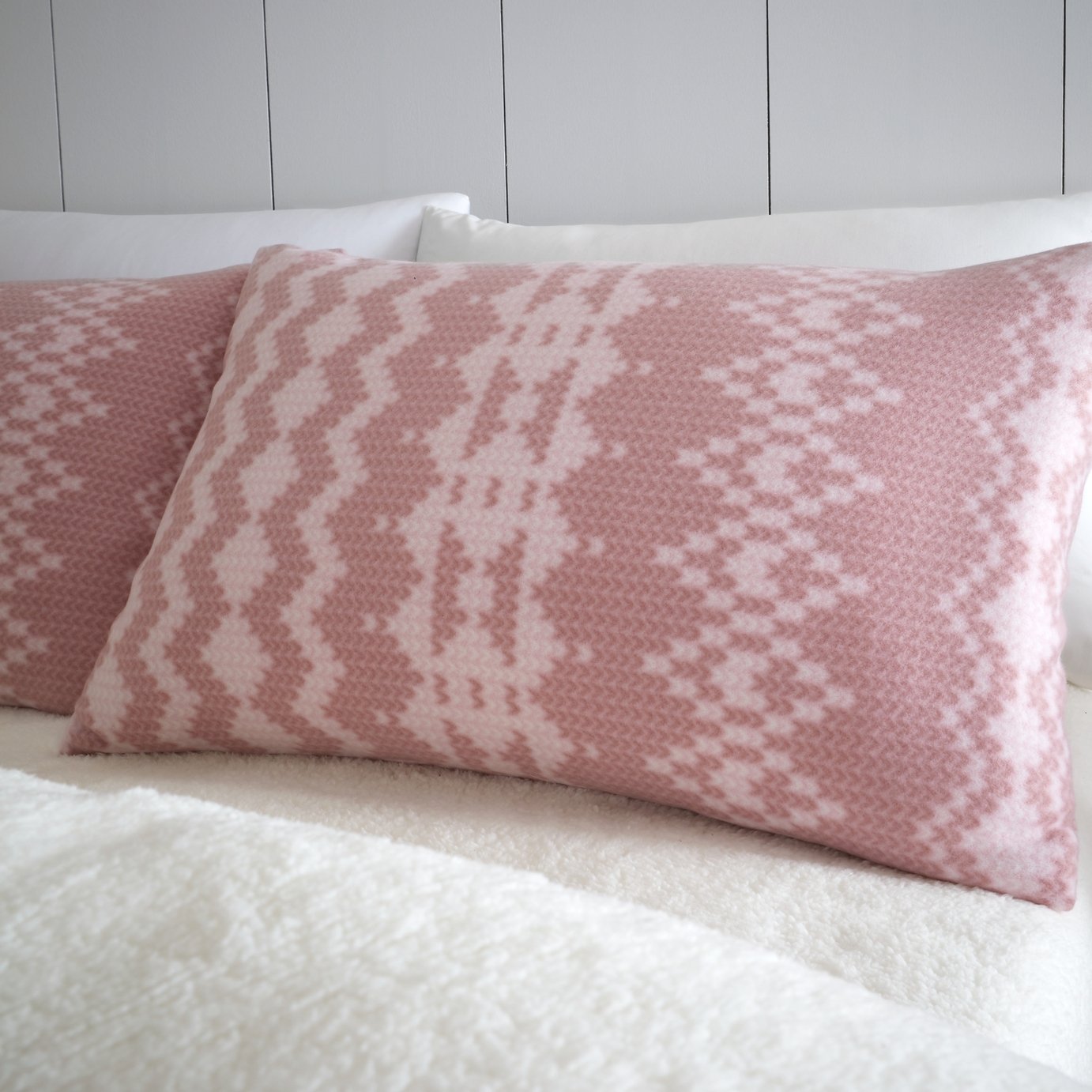 Catherine Lansfield Blush Alpine Fleece Bedding Set Review