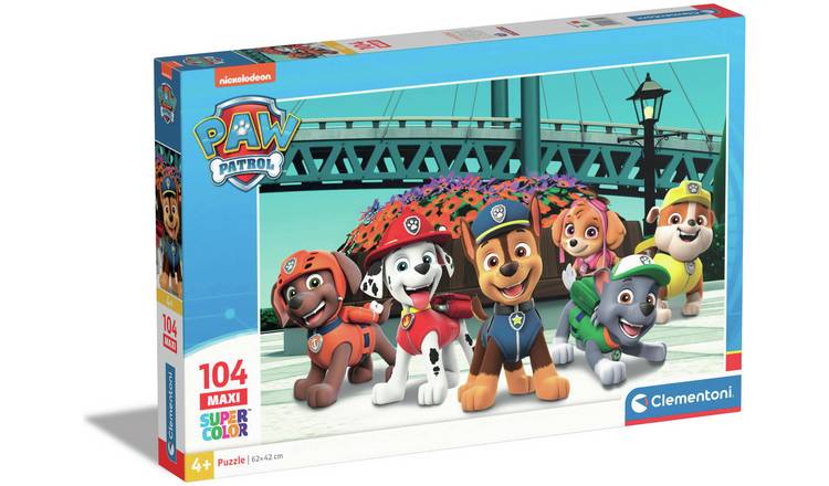 Buy Clementoni Paw Patrol Maxi 104 Piece Jigsaw Puzzle Jigsaws and puzzles Argos