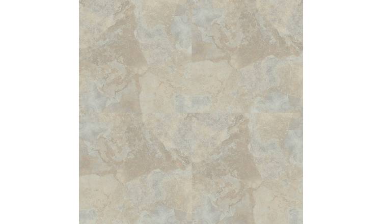 Arthouse Natural Stone Effect Floor Tile Cream Wallpaper