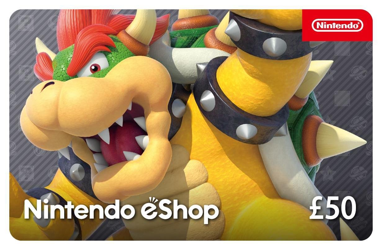 Nintendo eShop Card - 50 GBP Voucher
