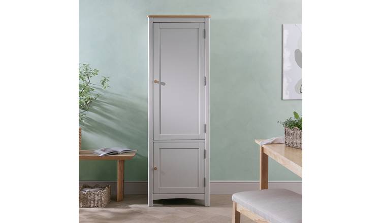 Habitat Bournemouth 2 Door Kitchen Larder - Grey