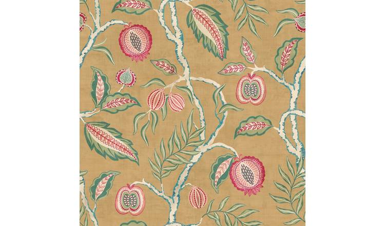 Esselle Home Fruits of Paradise Ochre Wallpaper