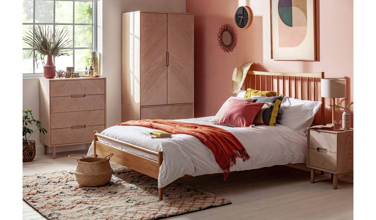 Argos on sale wooden bed