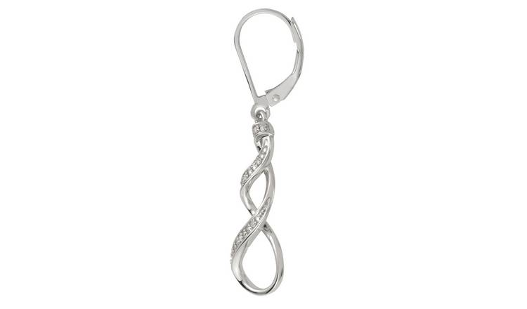 Argos silver on sale drop earrings