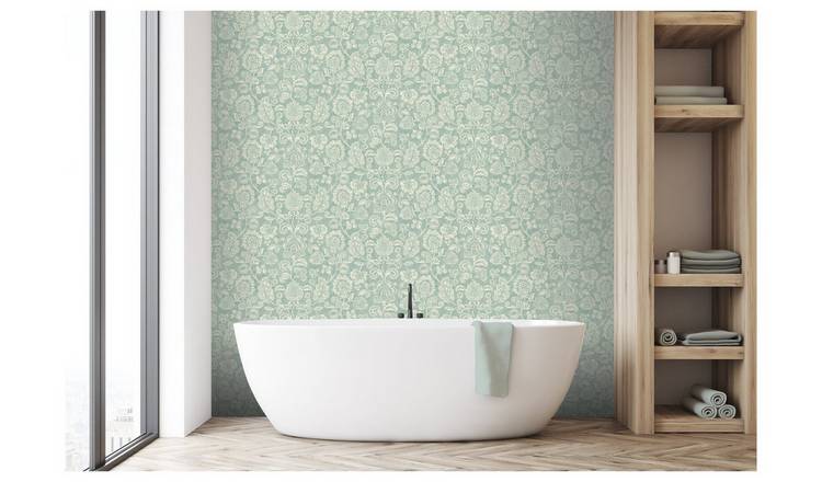 Arthouse Heritage Trail Sage Wallpaper