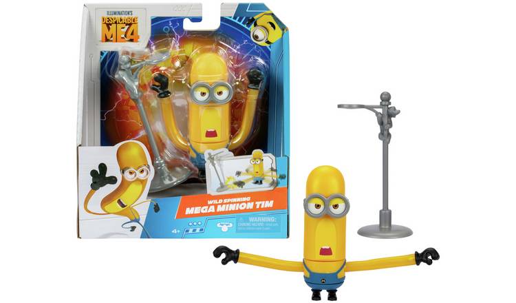 Despicable Me 4 Mega Minion 4Inch Action Figure Tim