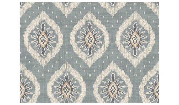 Esselle Home Odina Ikat Soft Blue Wallpaper