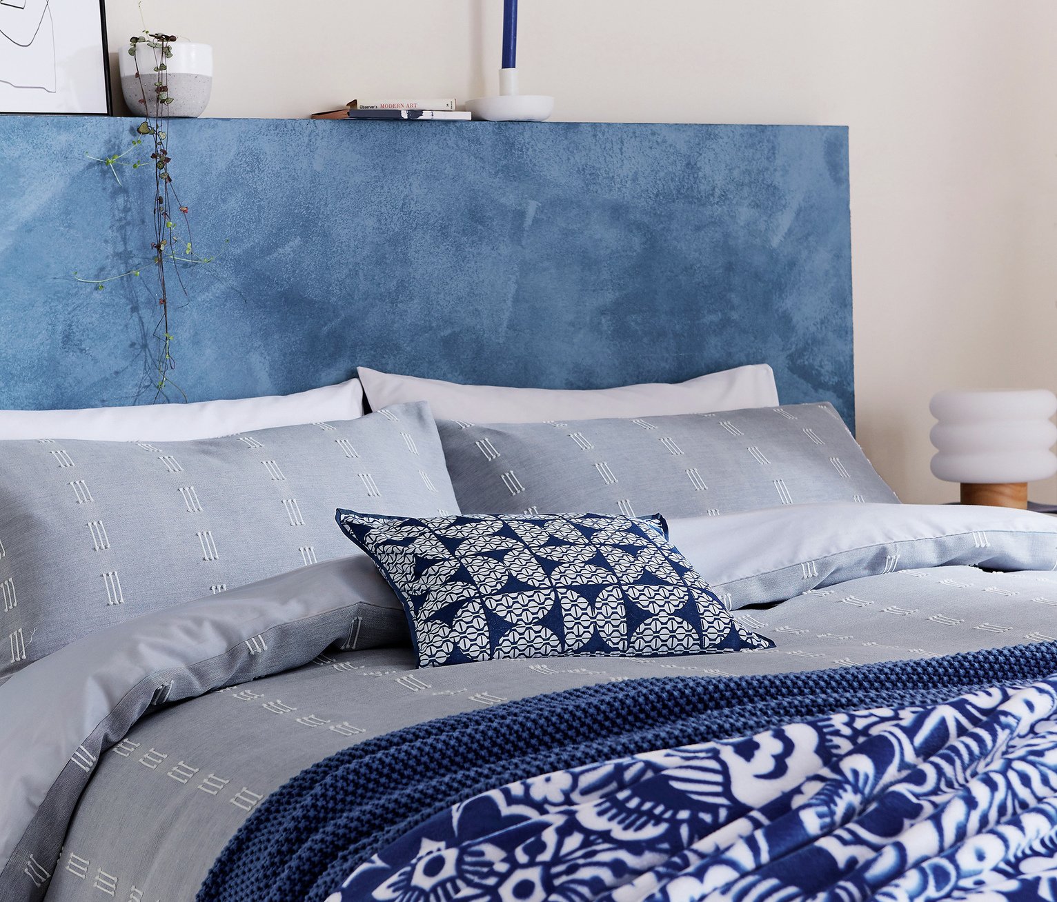 Helena Springfield Blue Chambray Bedding Set Review