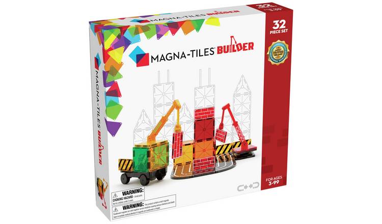 Magna-Tiles Builder 32 Piece Set