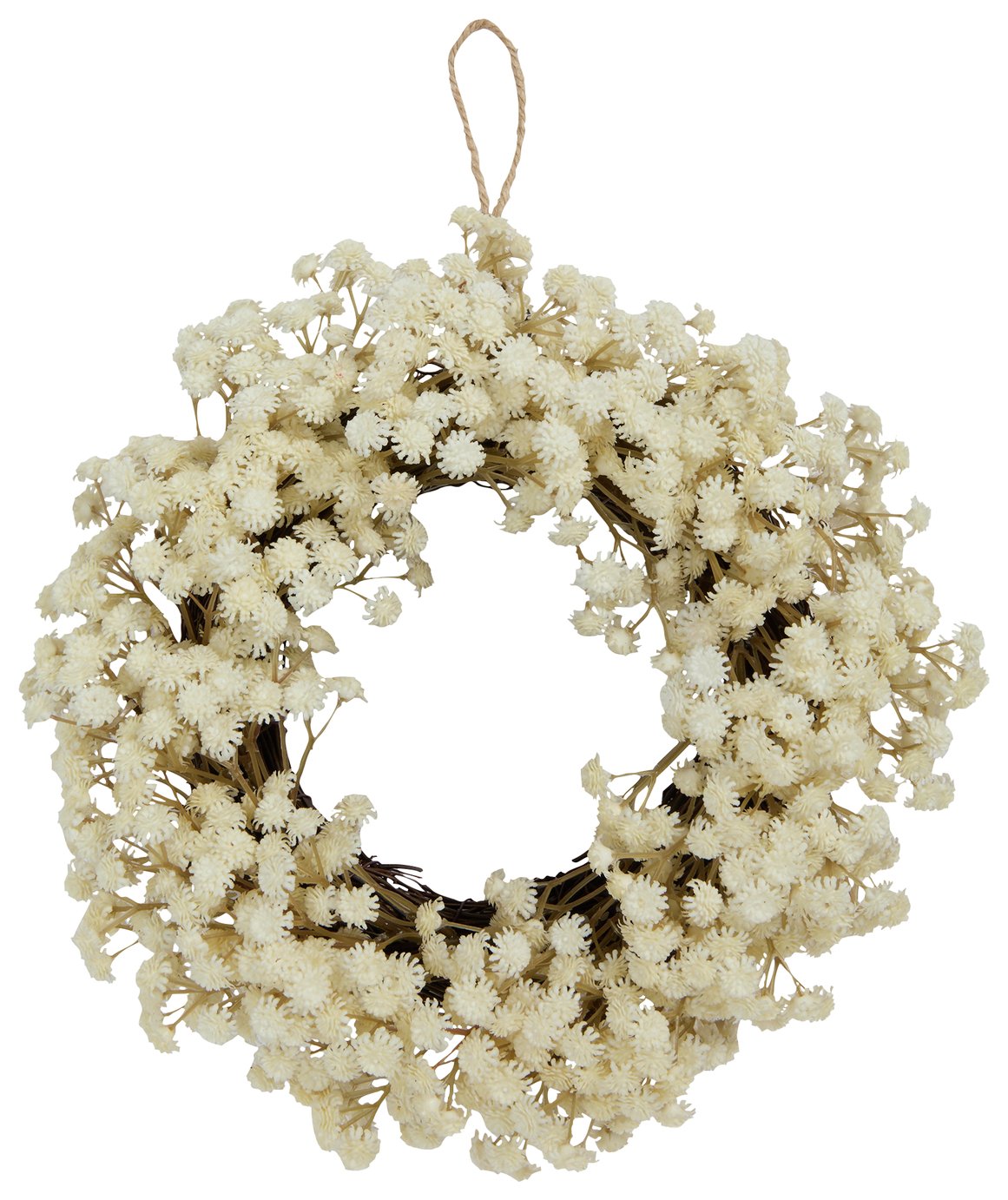 Home Faux Mini Linium Wreath