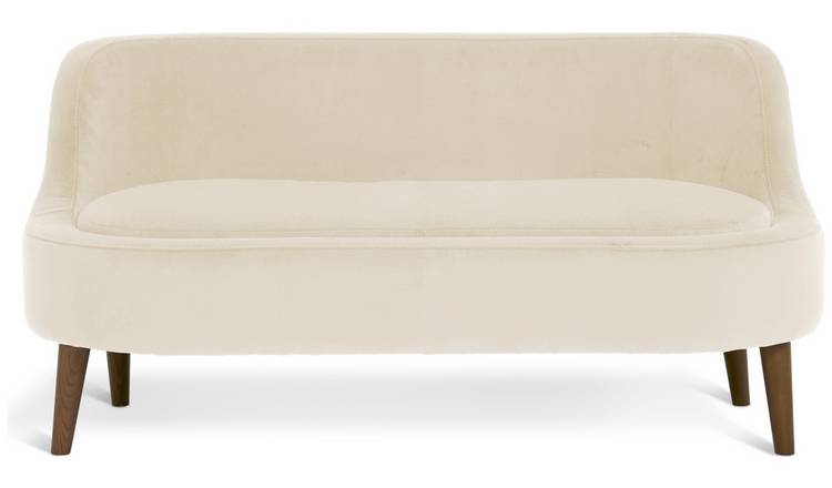 Habitat Beckett Fabric 2 Seater Sofa in a Box - Natural