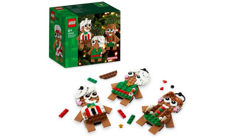 LEGO Iconic Gingerbread Ornaments Hanging Decorations 40642