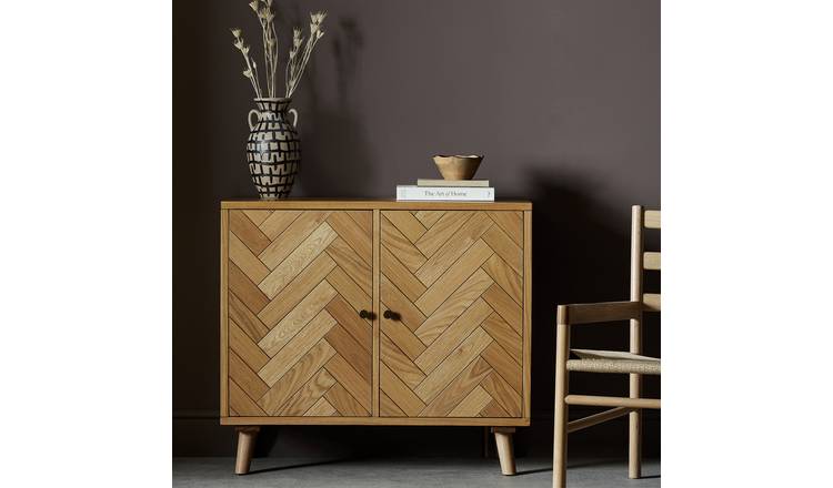 Habitat Afram 2 Door Sideboard - Oak