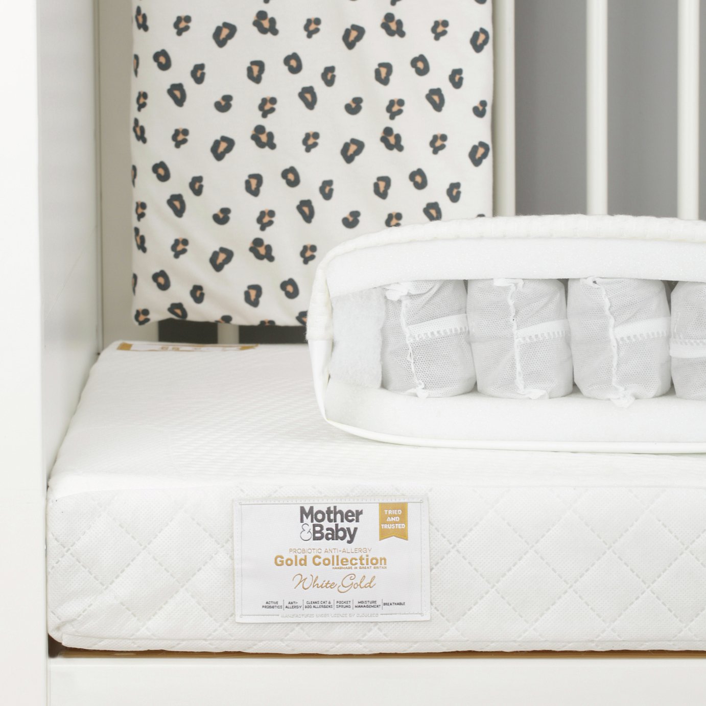 Mother&Baby 140 x 70cm Anti-Allergy Pocket Cot Bed Mattress Review
