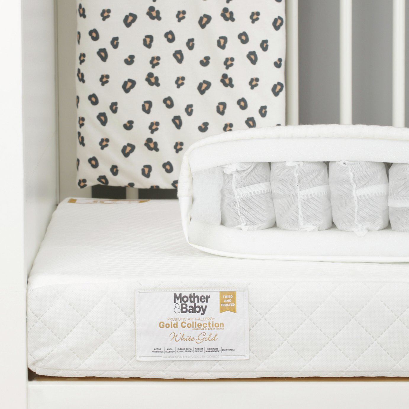 anti allergy cot bed mattress protector