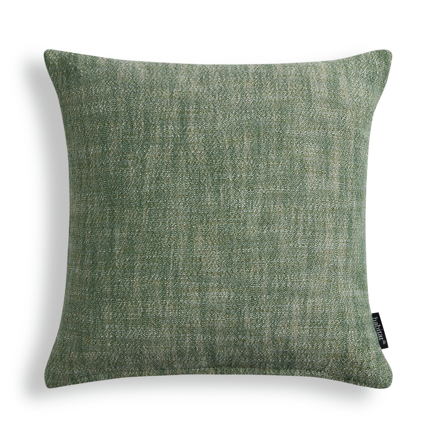 Habitat Woven Cushion - Green - 43x43cm