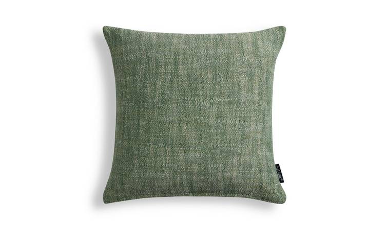 Buy Habitat Woven Cushion - Green - 43x43cm | Cushions | Argos