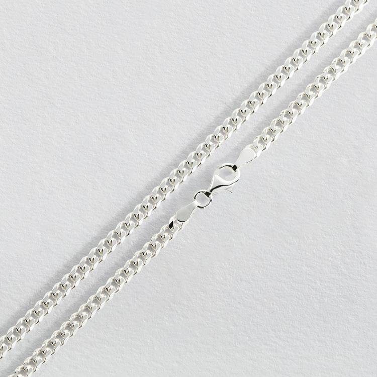Revere Sterling Silver Curb Chain 24 Inch 0