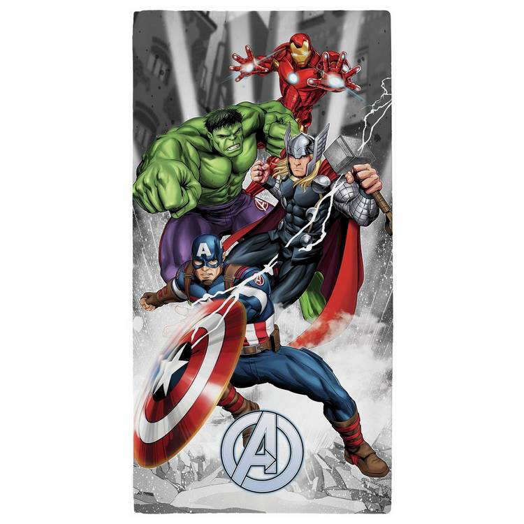 Marvel Avengers Beach Towel - Multicolor 0