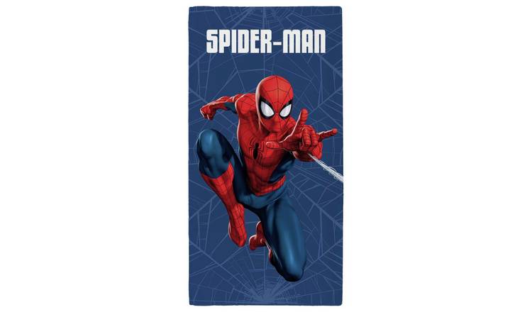 Marvel Spider Man Beach Towel - Blue & Red