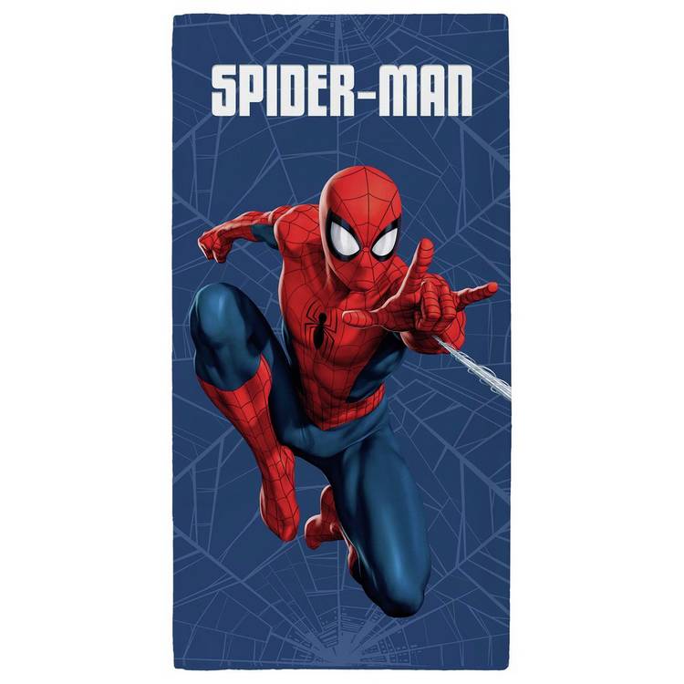 Marvel Spider Man Beach Towel - Blue & Red 0