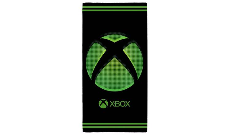 Xbox Sphere Beach Towel - Black & Green