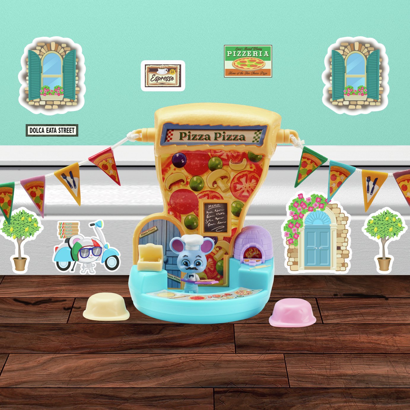 Millie & Friends Mouse in the House Pizzeria Playset