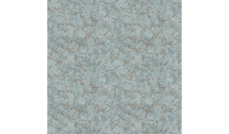 Arthouse Textured Marble Soft Blue Wallpaper 