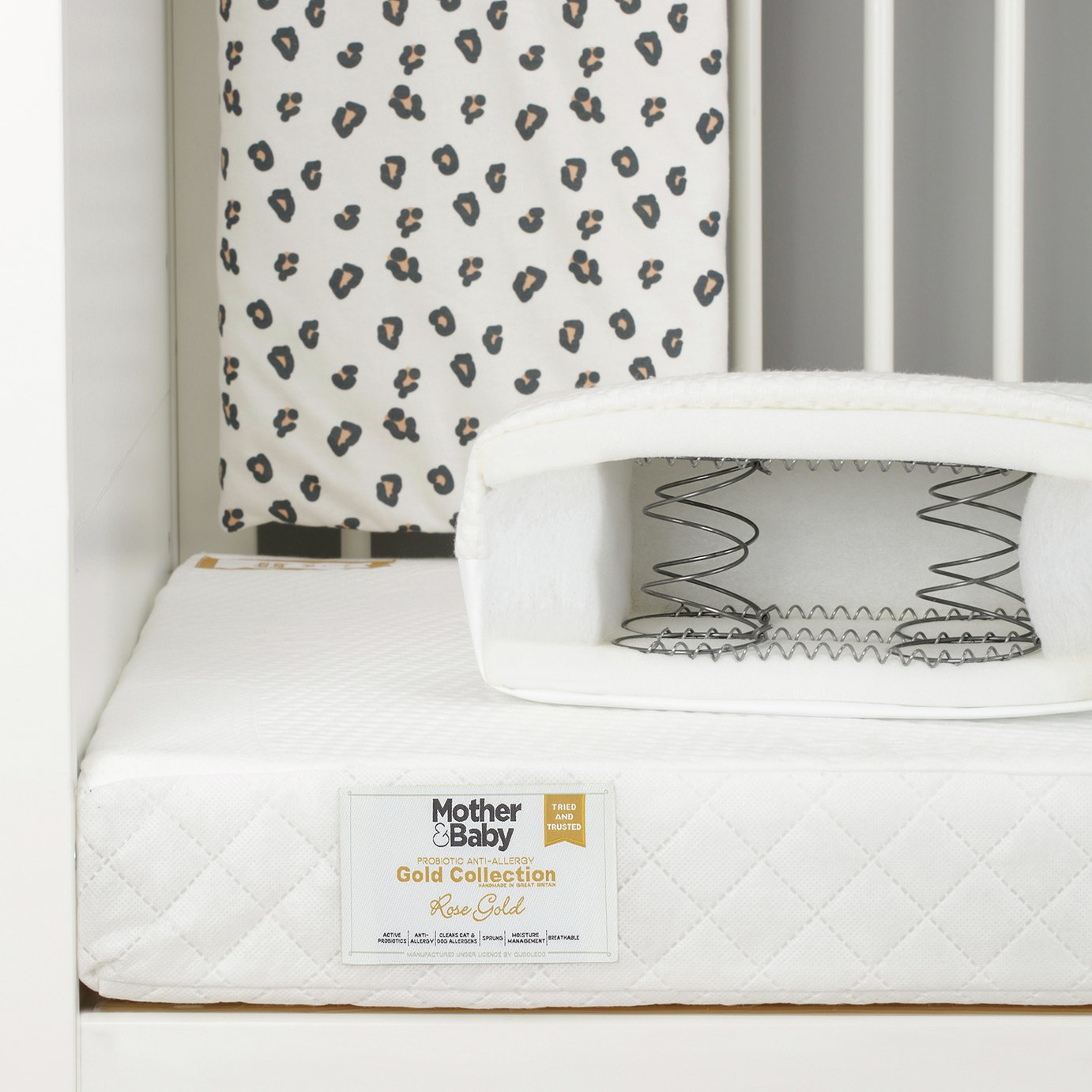 Mother&Baby 140 x 70cm Anti-Allergy Sprung Cot Bed Mattress Review