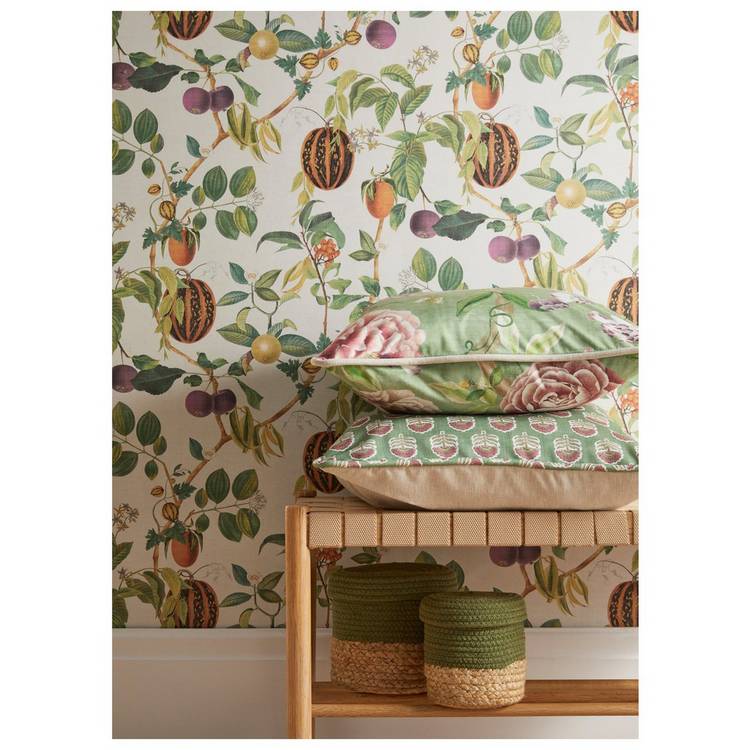 Esselle Home Parchment Green Wallpaper 0