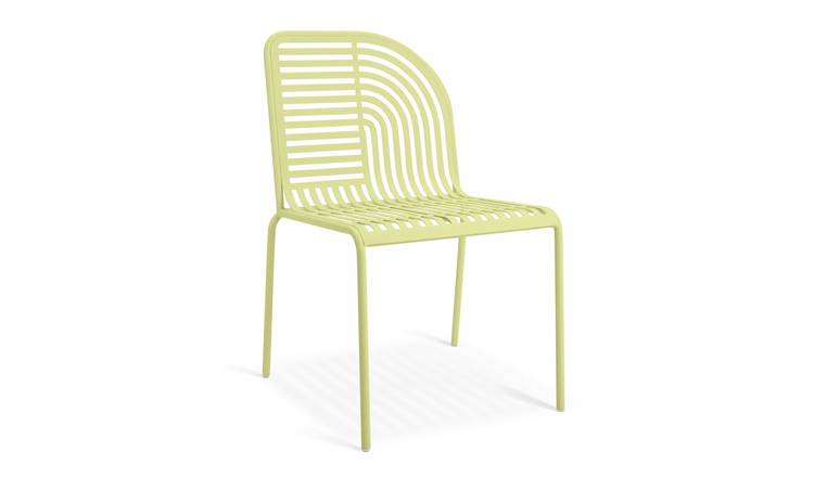 Habitat 60 Lucinda Metal Garden Chair - Yellow