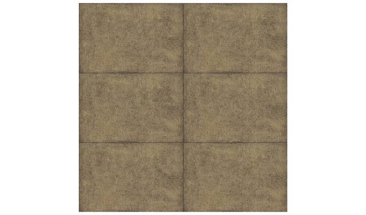 Arthouse Urban Block Brown Wallpaper