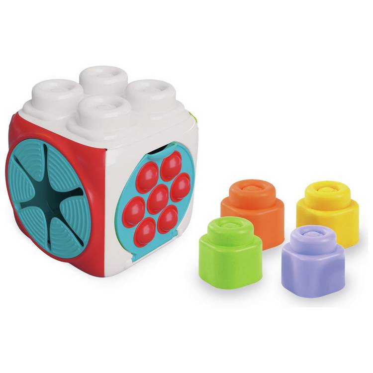  Clementoni Soft Clemmy Sensory Activity Cube 0