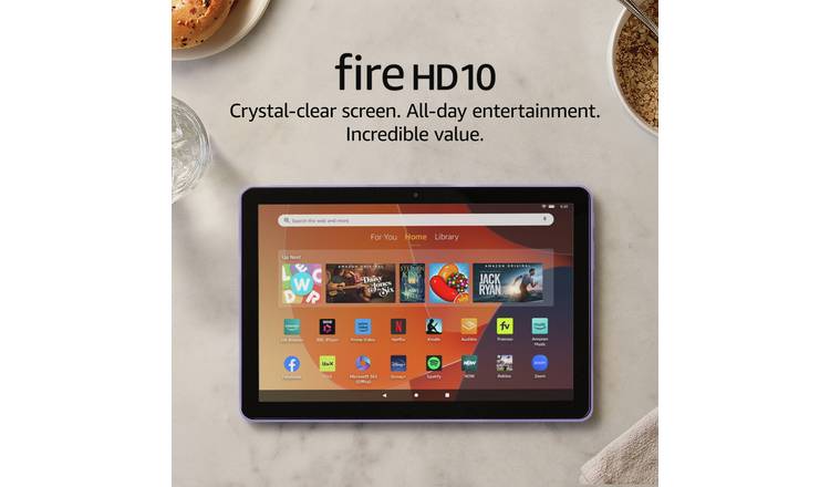 Buy Amazon Fire HD 10 2024 10.1 Inch 32GB Wi-Fi Tablet - Purple